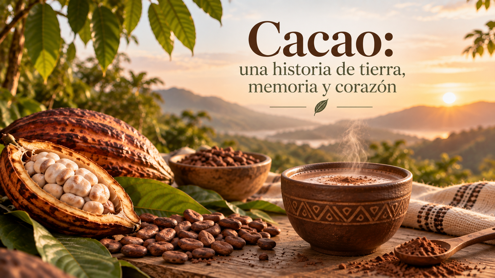 Cacao: una historia de tierra, memoria y corazón