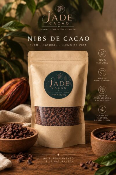 Nibs de cacao artesanal